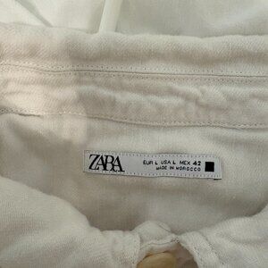 Zara Shirt White Large